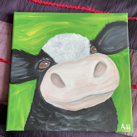 Other - ‘Happy cow’ painting